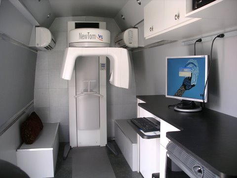 CBCT Scanner that comes to you inside of van